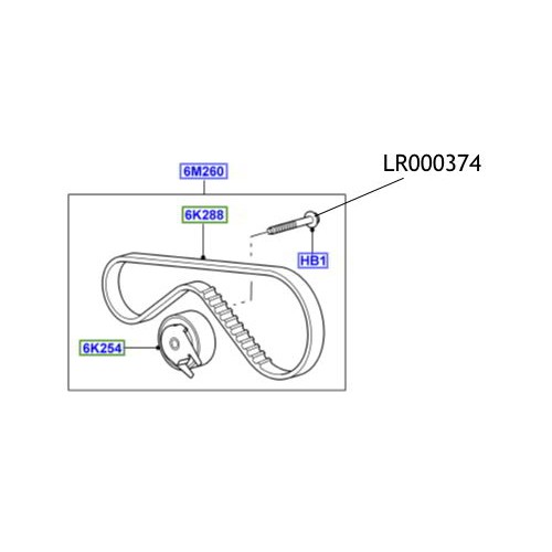 Surub rola transmisie LR Discovery 3 si 4 Range Rover L405 si Sport LR000374