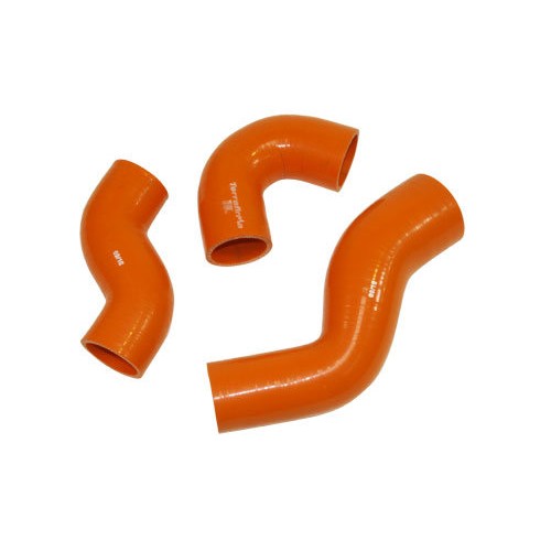 Furtunuri intercooler silicon portocaliu LR Defender TD5 TF732 TF722