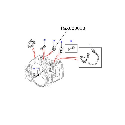 Simering planetara cutie automata Freelander 1 TGX000010