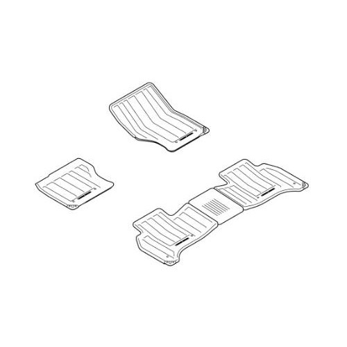 Set covorase cauciuc interior Range Rover L405 VPLGS0150