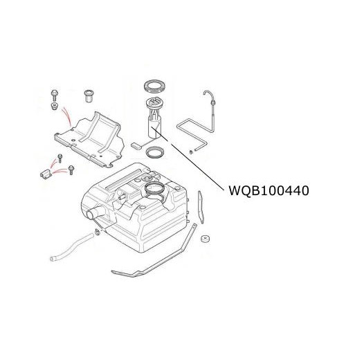 Pompa combustibil motorina Defender TD5 si TD4  WQB100440
