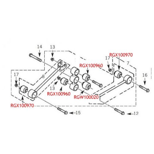 Bucsa bascula Watts RGW100020 Land Rover Discovery