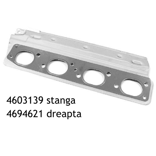 Garnitura galerie evacuare Discovery 3 V8 Range Rover V8 4694621