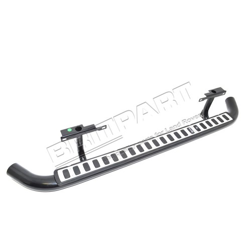 Set praguri tubulare negre protectie aluminiu LR Defender lung 110 2003-2016 LR008375