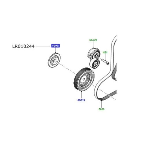 Inel citire senzor pozitie vilbrochen Freelander 2 2200cc diesel LR010244