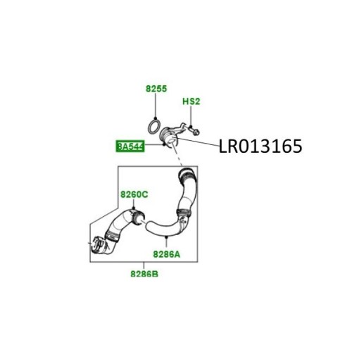 Conector bloc motor 3000cc diesel Discovery 4 Range Rover L405 LR013165