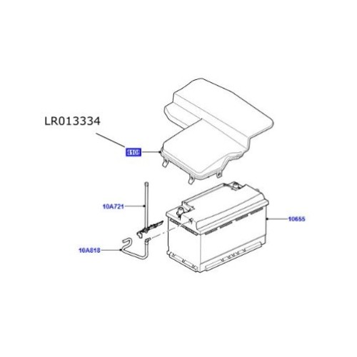 Capac baterie Land Rover Freelander 2 LR013334