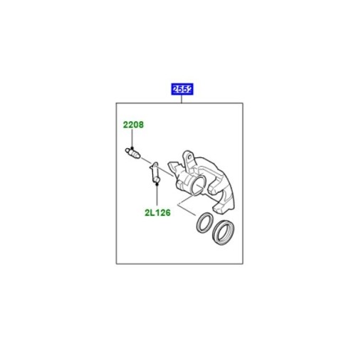 Etrier spate stanga Range Rover V8 L322 si Sport LR015583