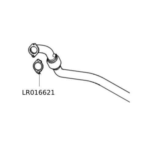 Garnitura evacuare esapament dreapta 3.0 diesel Discovery 4 RR Sport si L405 LR016621