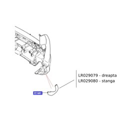 Ornament dreapta bara spate Range Rover Evoque LR029079