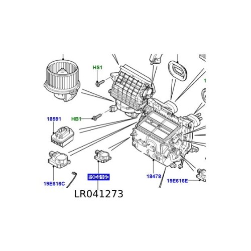 Motor incalzire interior Discovery 4 Range Rover Sport LR041273
