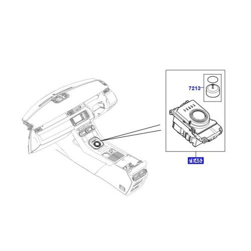 Modul selector cutie automata Discovery Sport Range Rover Evoque LR070696