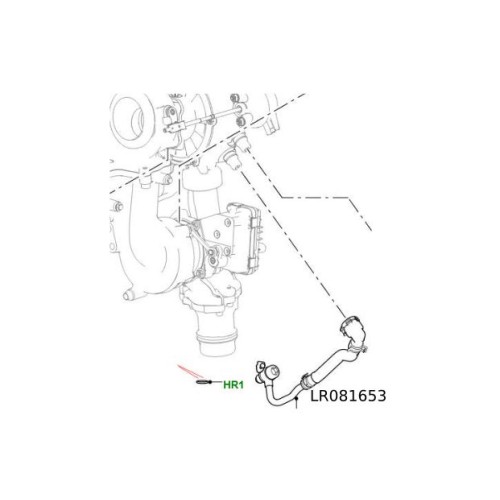Conducta turbina 2.0D Defender de la 2020 Discovery 5 RR Velar si Sport LR081653