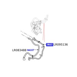 Conducta retur pompa injectie 2.0D Discovery Sport RR Evoque LR095136