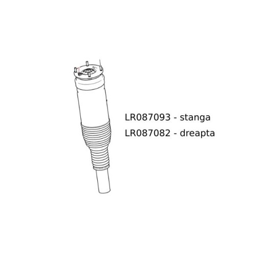 Amortizor fata dreapta Range Rover Sport 3.0 V6 de la 2014 LR087082