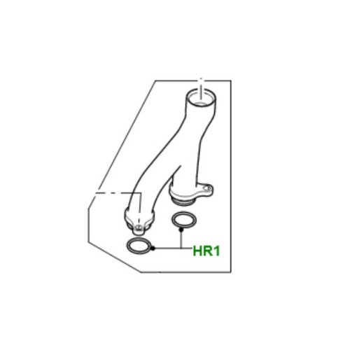 Conducta racire bloc motor benzina Range Rover L405 LR092992