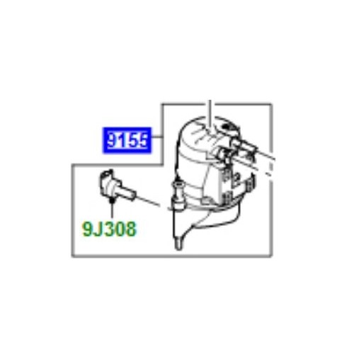 Bloc filtru combustibil motorina 2.0D Discovery Sport RR Evoque LR111341 LR085987 LR155579