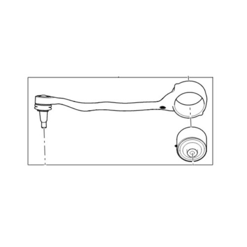 Brat suspensie inferior fata stanga Land Rover Discovery 5 RR L405 si Sport LR148060