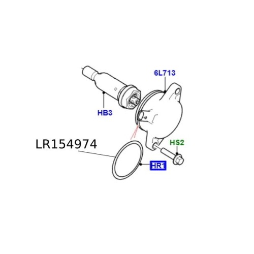 Oring solenoid distributie variabila motor 2000cc Land Rover Range Rover LR154974