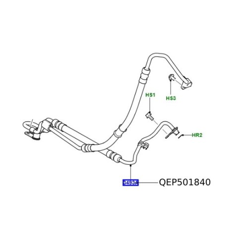 Conducta servodirectie Range Rover Sport 3.6D V8 QEP501840
