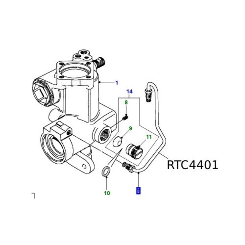 Conducta caseta directie servo LR Defender Discovery 1 RR Classic RTC4401