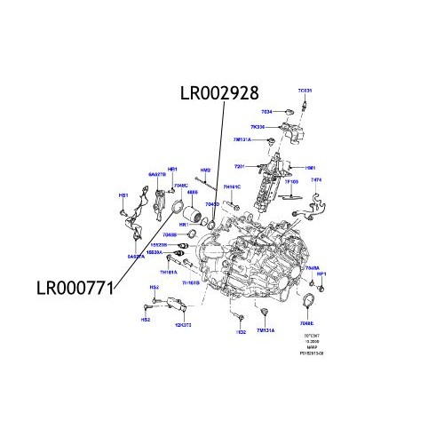 Simering cutie viteze Freelander 2 LR000771