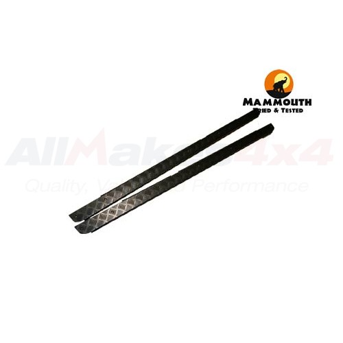 Aparatori praguri 3mm negru Mammouth LR Defender SLKIT01-VAN/B