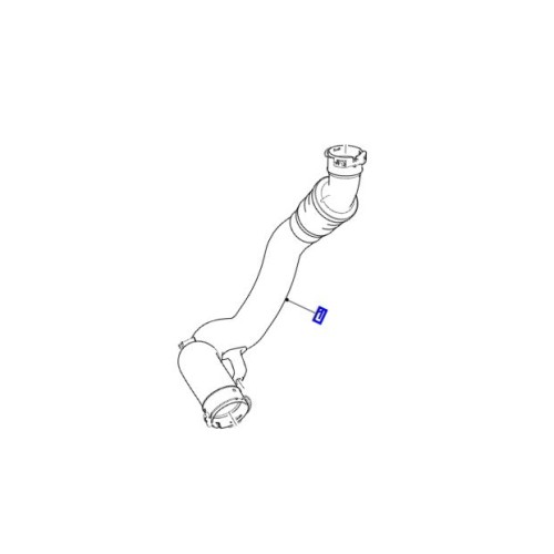 Furtun intercooler Jaguar F-Pace XE XF de la 2016 T2H19903