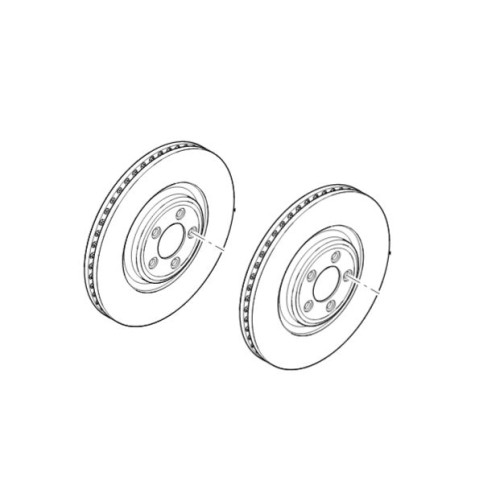 Discuri frana fata set High Performance Jaguar F-Type T2R5940