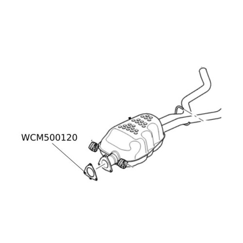 Garnitura esapament Freelander 2 Discovery 3 si 4 RR L322 si Sport WCM500120