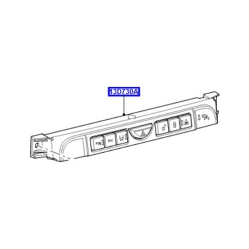 Butoane bord ansamblu cu avarie Discovery 3 pana la 2008 YUL500400WUX
